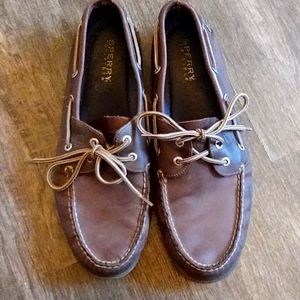 Sperry M12 dark brown loafer